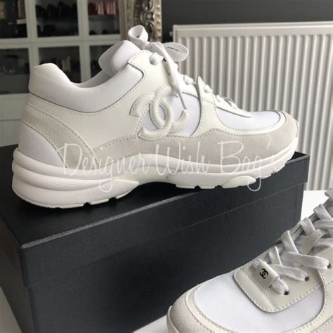 chanel sneaker white